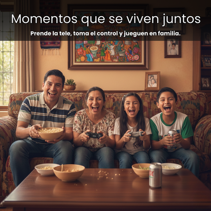 Consola Retro con 2 Controles